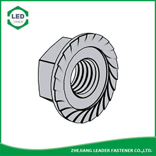 ASME B18.16.4 Flanschmuttern